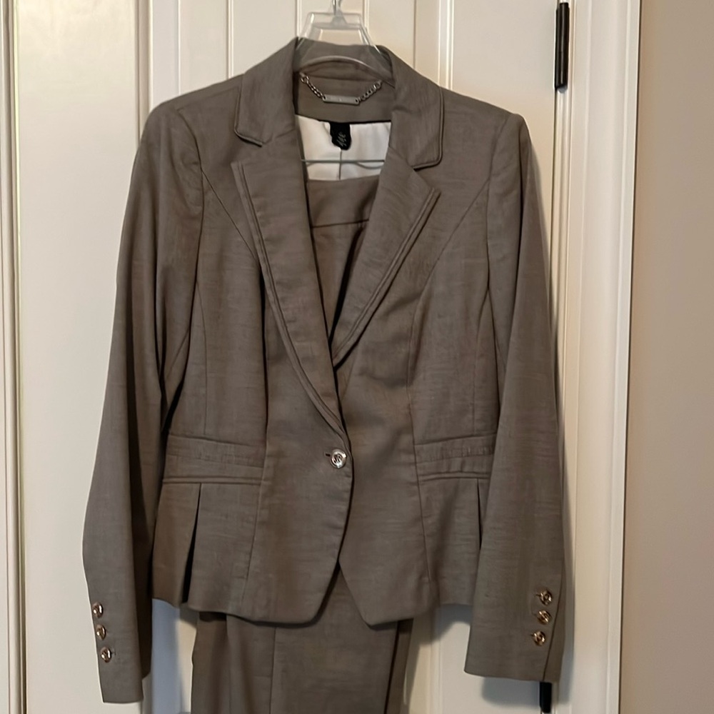 EUC WHBM Suit (Blazer and wide leg pants)